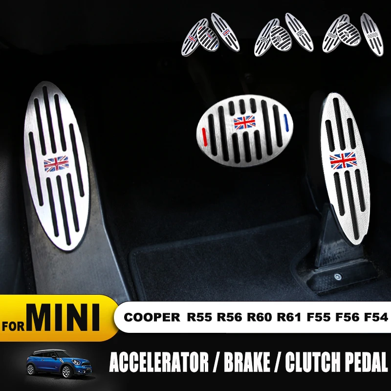 Подставка для ног автомобильная накладка на педаль тормоза Mini Cooper R55 R56 R60 R61 F55 F54 F56