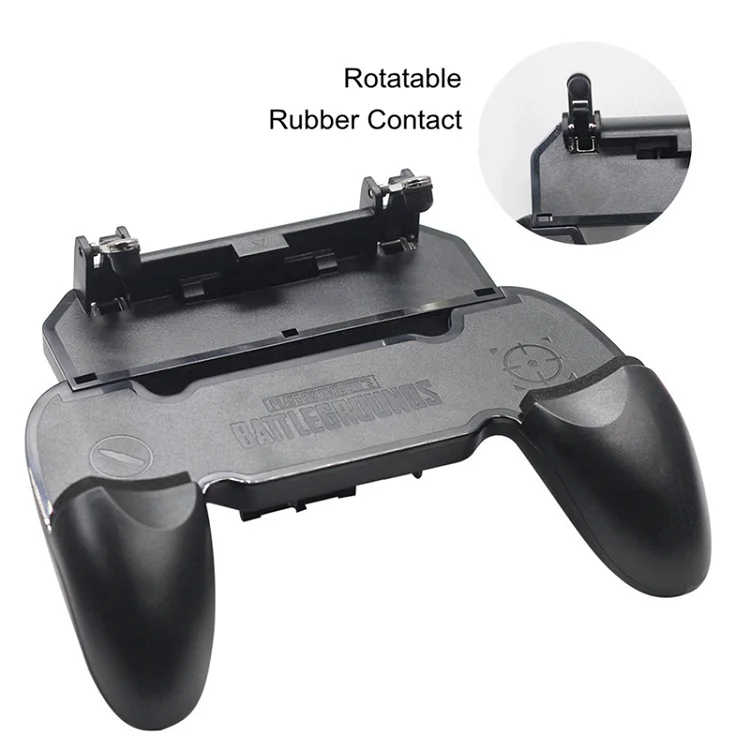 Gamepad with L1 R1 Мобильный игровой коврик сцепление L1R1 джойстик для iPhone и Android телефон 4 в 1 бесплатно огонь L1 R1 триггеров PUGB мобильный геймпад PUBG - Цвет: Gamepad with L1 R1