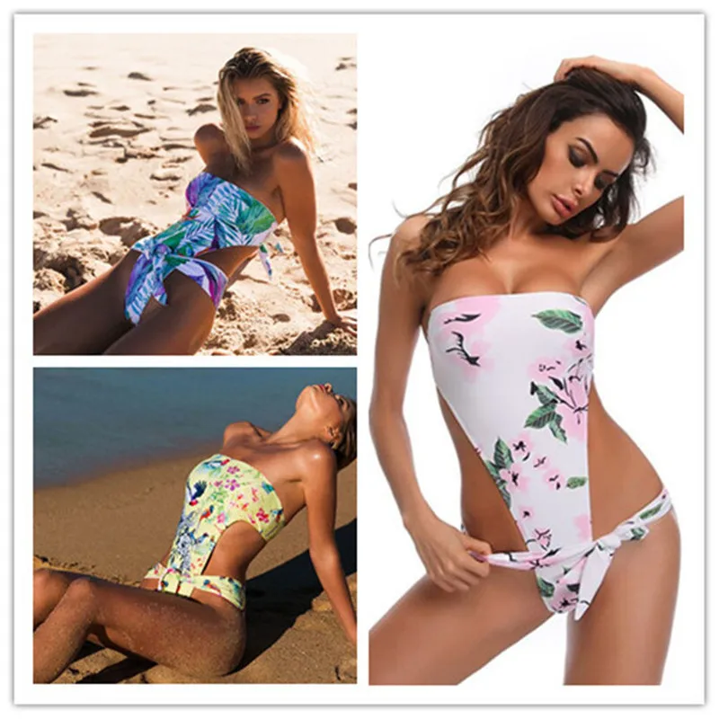 Женский слитный купальник YIEAVESS цельный купальный костюм для купания бесплатная