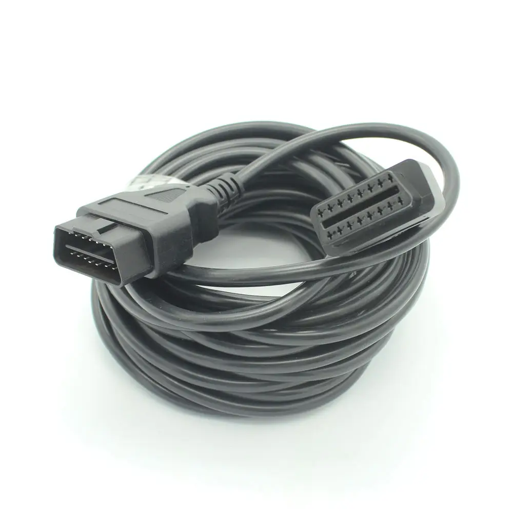 10 м OBD2 16PIN мужского и женского пола Диагностика расширения инструмент