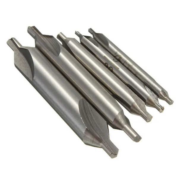 Центр HSS сверла по металлу 60 градусов 1/8 5/32 Inch из быстрорежущей стали для