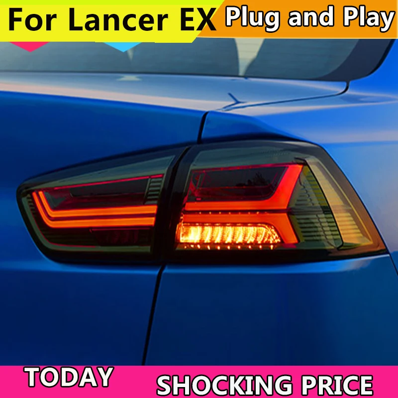Задние фонари для Mitsubishi Lancer Ex задний фонарь Audi A6 стиль lancer Taillamp со светодиодной