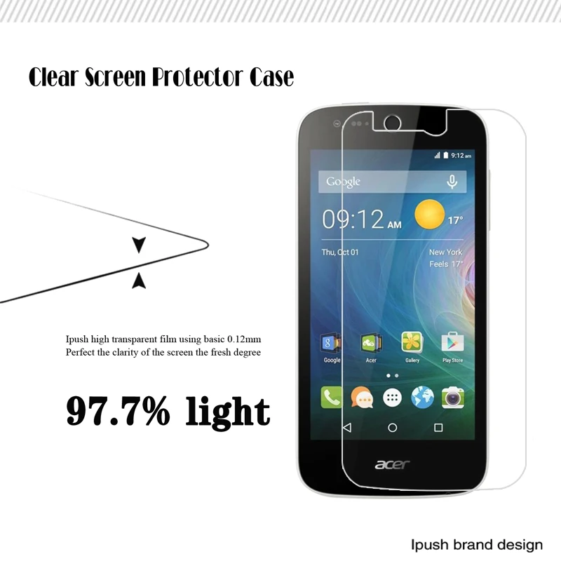 10Pcs/ lots 0.2 mm front HD High Clear screen protector for Acer Liquid Z330 | Мобильные телефоны и аксессуары