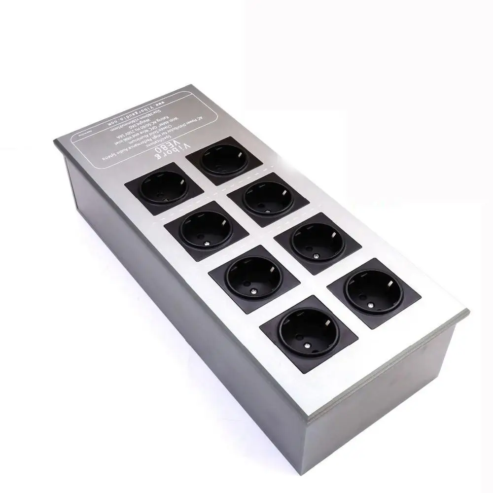 VE80 high-end аудио фильтр для источника питания Европейский HIFI усилитель мощности очистки фильтр Разъем/8 бит