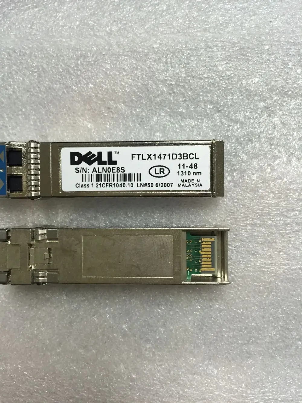 

Гигабитный одномодовый оптический модуль FTLX1471D3BCL