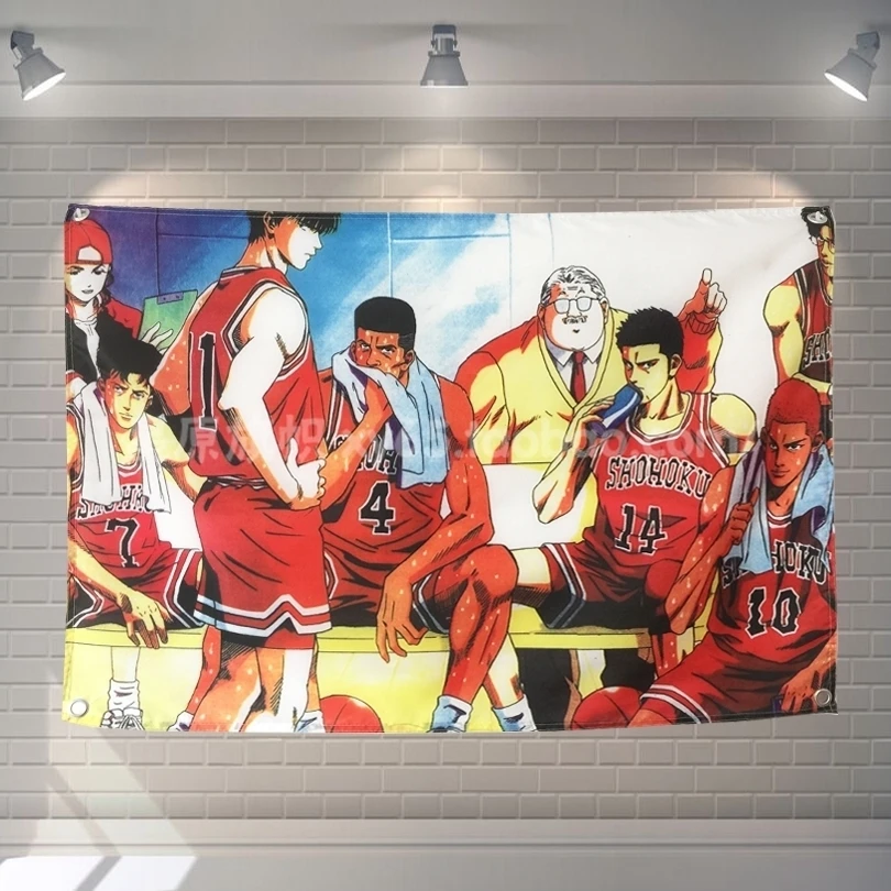 Мультяшный кинопостер Slam Dunk баннеры настенное украшение для детской комнаты
