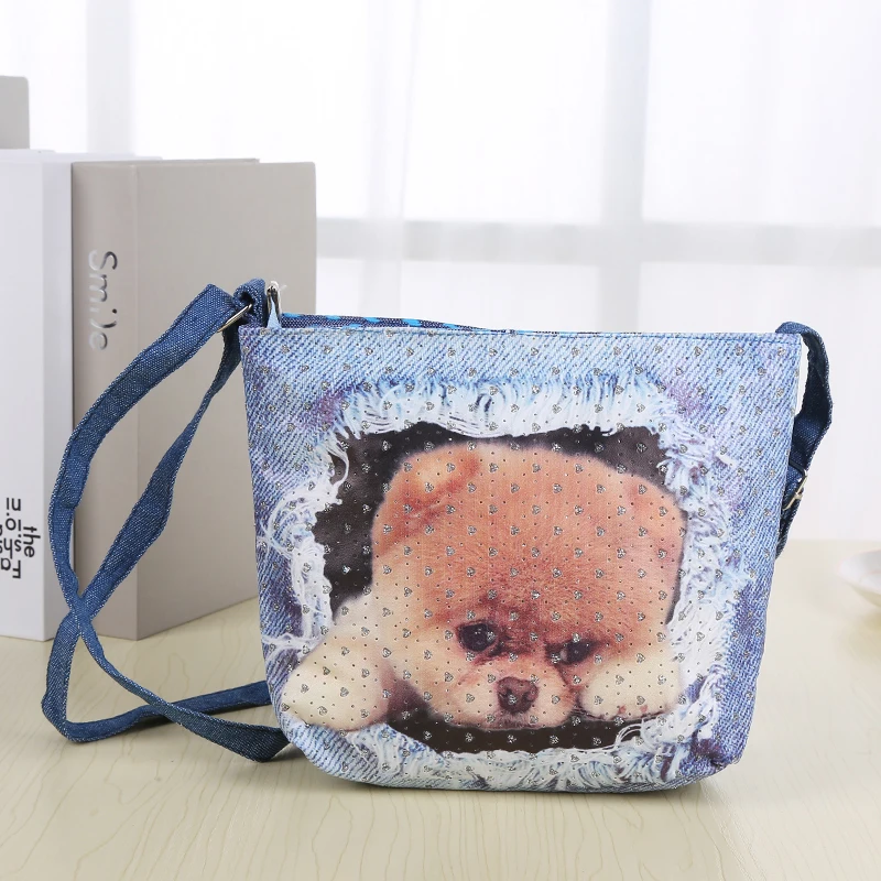 cartoon cute kids mini school bags animal cat dog baby messenger bag kindergarten boys girls crossbody |