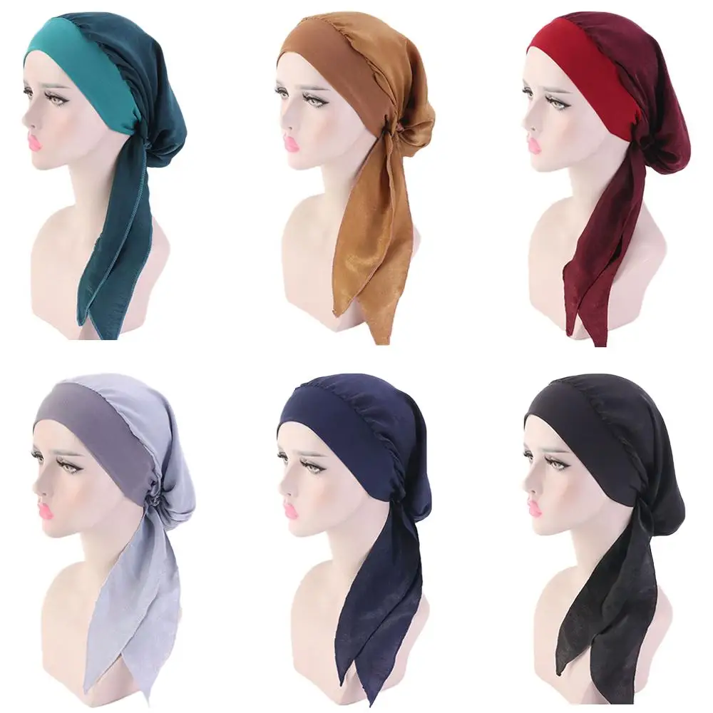 

Шапка-тюрбан для мусульманских женщин, 12 шт., внутренние хиджабы шапочки, голова Кепка шапка шапочки, женские аксессуары для волос, мусульма...