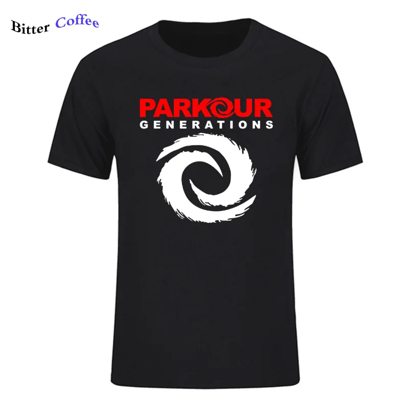 

New PARKOUR Generations Movement Sportser Theme Men's Size XS-3XL Free Shipping Short Sleeve Cotton T-Shirt Tops Man T Shirt