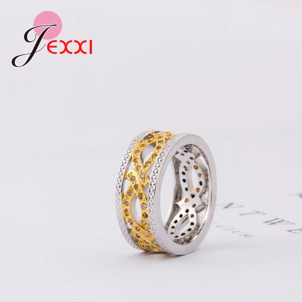 Классические Золотые дизайнерские кольца для мужчин и женщин настоящее 925 пробы