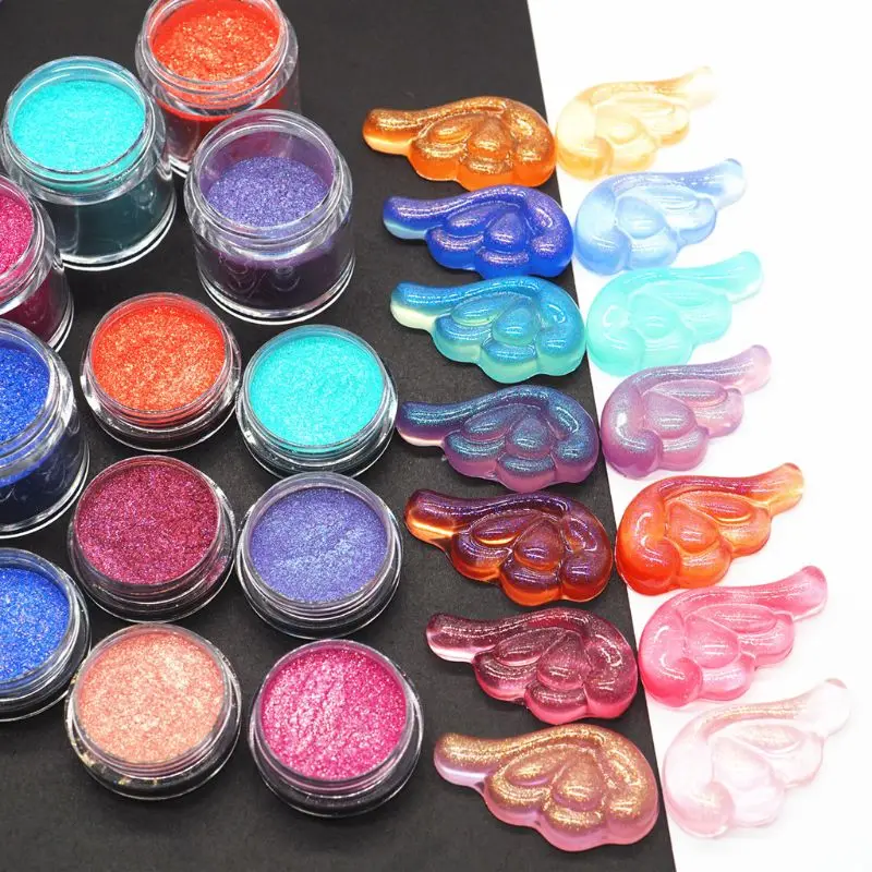 

Laser Resin Pigment Colorants Suspended Glitters Epoxy Resin Mold Jewelry Making