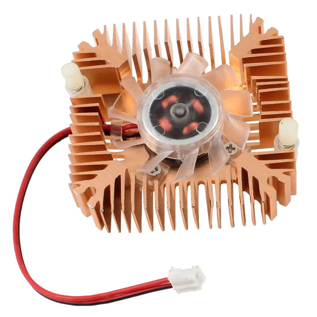 2Pin компьютер VGA Видеокарта радиатор охлаждающий вентилятор|cooling fan|video card heatsinkheatsink