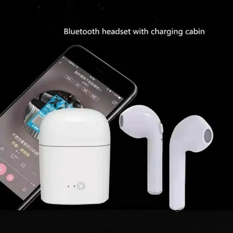 Горячая продажа i7s TWS мини беспроводные Bluetooth наушники стерео гарнитура с