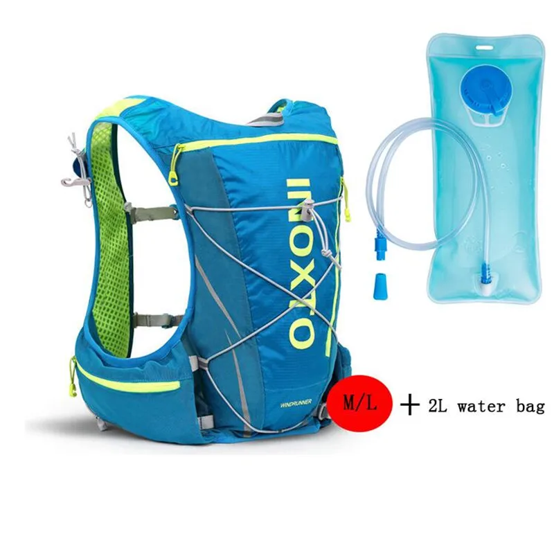 ML 2L water bag 8L велосипедный рюкзак для мужчин и женщин, сумка для воды для велосипеда, 2L, сумка для езды на велосипеде, мужская сумка для марафона, сумка для жилета, zaino mtb, Сумка для бега, велосипедная сумка - Цвет: ML 2L water bag
