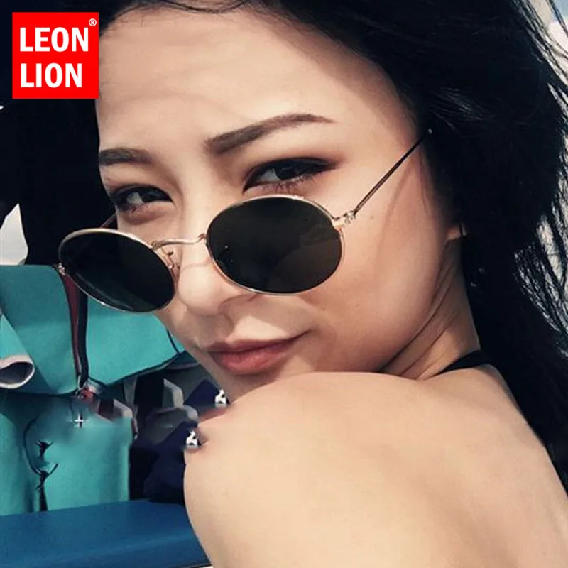 LeonLion новинка 2019 Ретро стиль градиентные солнцезащитные очки для женщин/мужчин