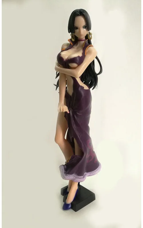 25 см одна деталь ONEPIECE боа Ханко Боа Хэнкок cheongsam фигурка игрушка Коллекция Фильм аниме ребенок мальчик подарок электронный питомец - Цвет: 1 no box