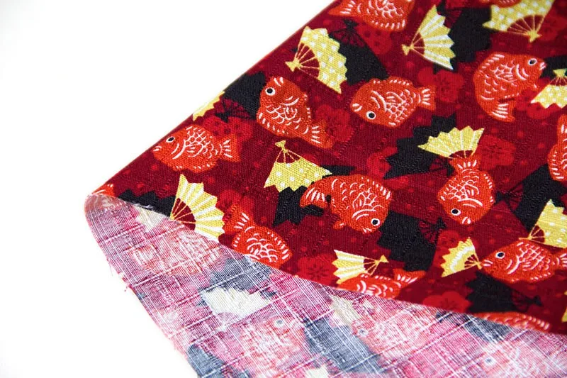 Японское кимоно в стиле пэчворк текстурированная хлопчатобумажная ткань для