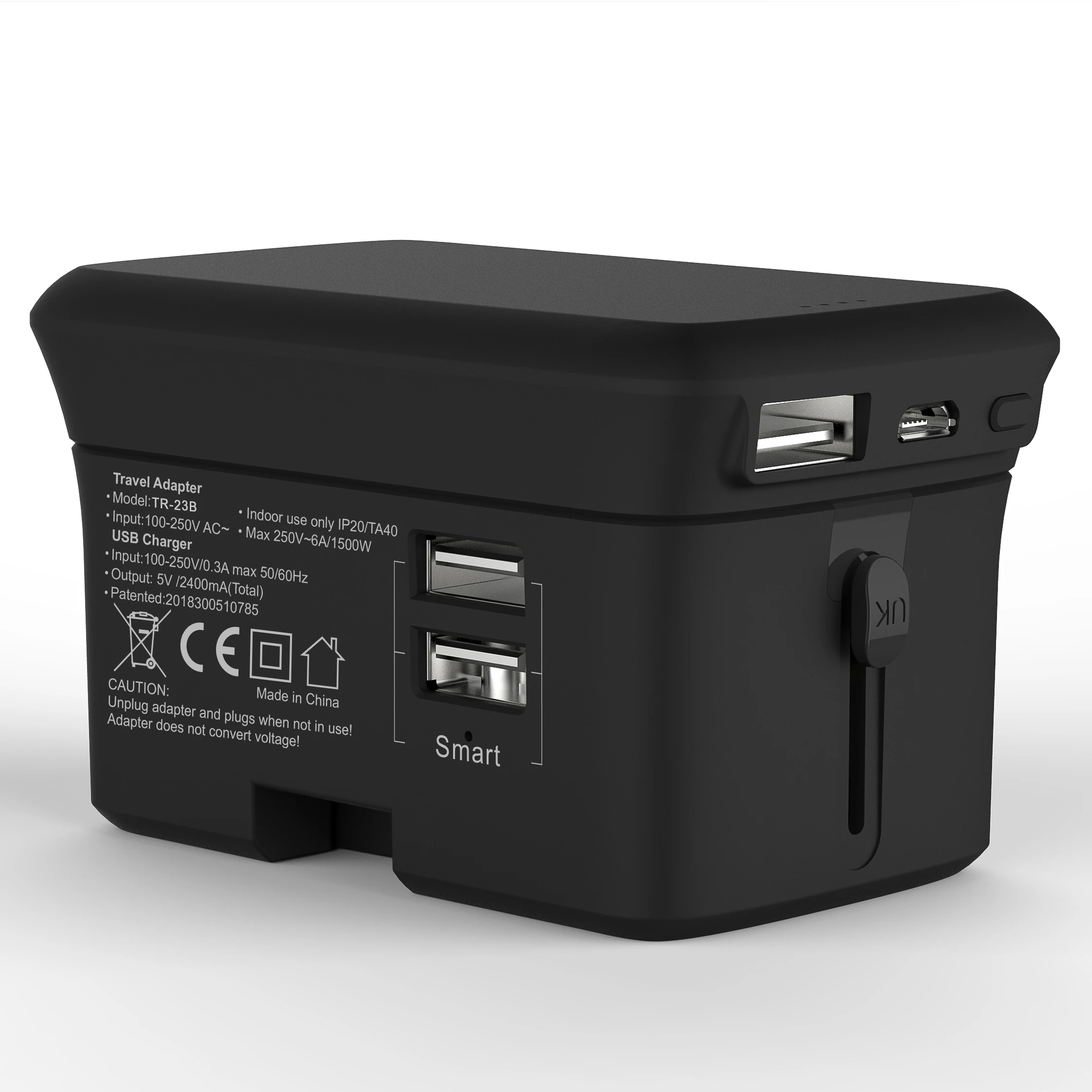 Feliztrip TR-23W мульти-нация и USB адаптер для путешествий с беспроводным зарядным