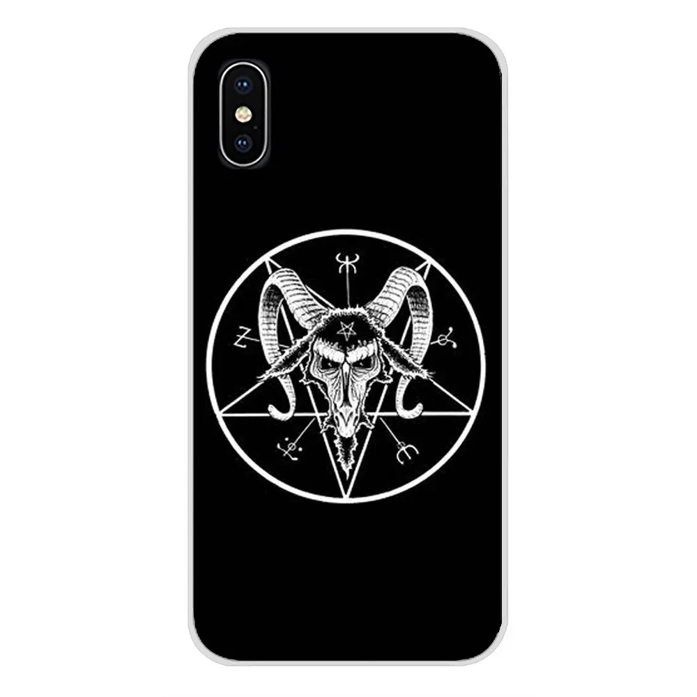 Мягкий чехол Killstar Satan Say Meow с черепом и пентаграммой для Xiaomi Mi6 A1 5X 6X Redmi Note 5 5A 4X 4A 4 3