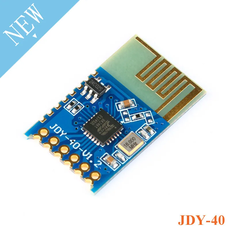 JDY-40 2,4G беспроводной трансивер с последовательным портом и модуль удаленной связи IO ttl Diy Электронный для Arduino