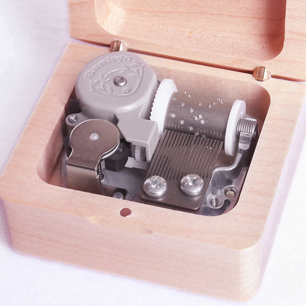 ROSIKING деревянная музыкальная шкатулка ручной работы подарок на день рождения