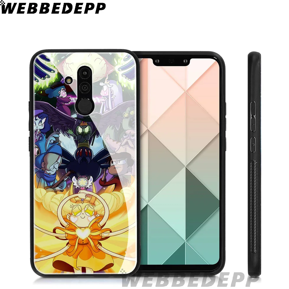 Чехол WEBBEDEPP Star vs the Force из закаленного стекла для Huawei Mate 20 P20 P10 P Smart 2019 2018 &amp Honor 10 9 8X 7A