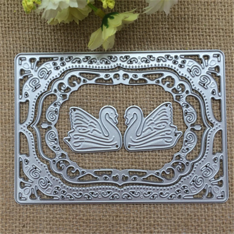 1 Набор лебяжьих штампов трафарет для стен сделай сам углеродная сталь