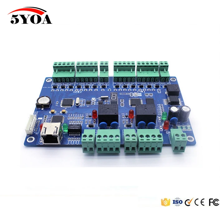 Система контроля доступа RFID TCP/IP панель к дверям контроллер интерфейсу LAN для двух