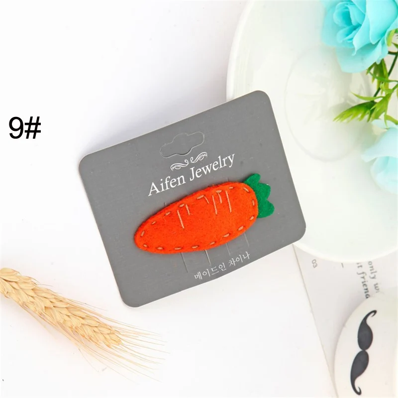 1pcs BalleenShiny 10 шт./компл. для маленьких девочек шпилька для волос аксессуары Милая одежда в горошек с рисунком для заколки для волос для детей принцессы заколка для волос с Чехол - Цвет: 1pcs