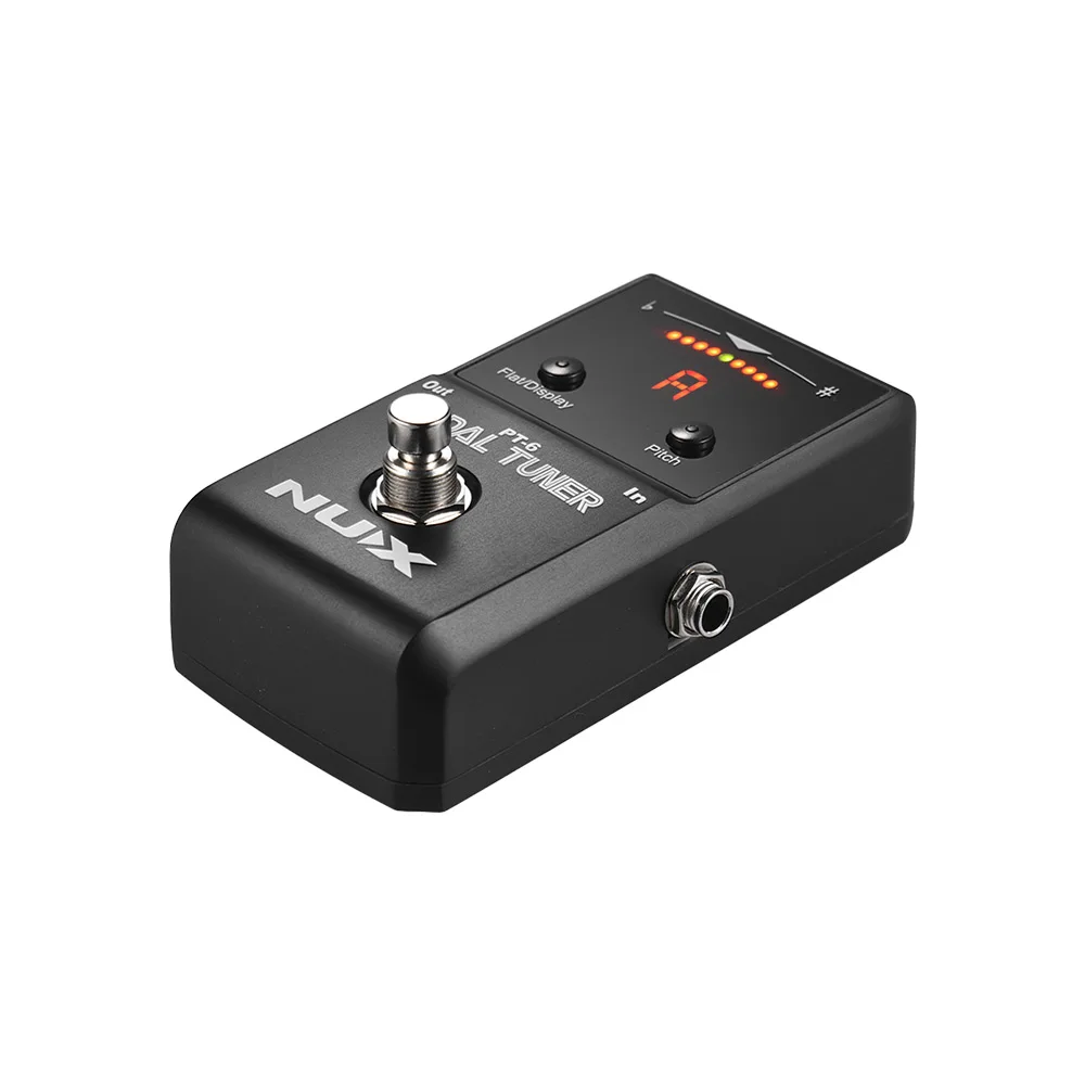 НУКС PT 6 хроматический тюнер с металлическим корпусом True Bypass прочный Аксессуары