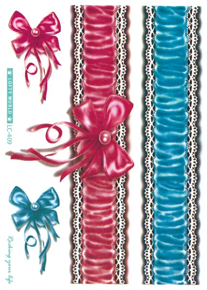 Горячая Распродажа красивая модная временная татуировка для женщин большой