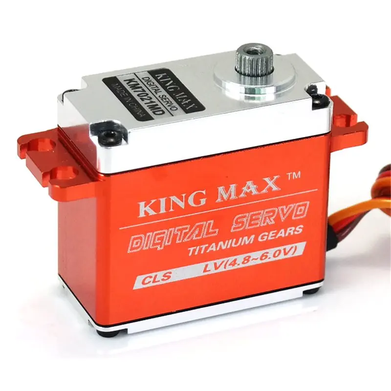 KINGMAX KM7021MD стандартный сервопривод 72 г 21 кг. См полностью металлический чехол