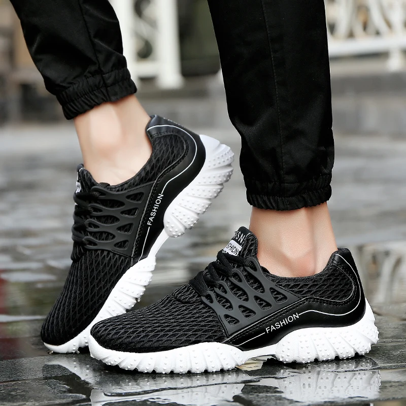 New Sneakers Men cheap shoes Mesh Summer Casual Unisex Shoes Breathable Sport Jogging Walking Lightweight Antiskid Fashion | Обувь