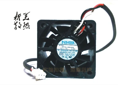 NMB 40*40*28 12 В 0.39A 1611KL-04W-B59 трехпроводной серверный переключатель охлаждающий вентилятор NMB 40*40*28 12 В 0.39A 1611KL-04W-B59 трехпроводной серверный переключатель охлаждающий вентилятор