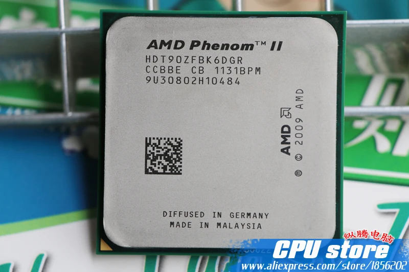 Процессор AMD Phenom II X6 1090T cpu шестиядерный(3,2 ГГц/6 м/125 Вт) Socket AM3 AM2+ 938 pin(Рабочая) распродажа 1055T