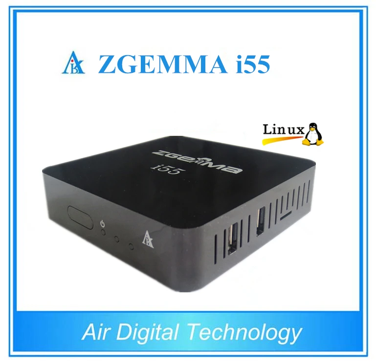2 шт./лот IPTV SET TOP BOX ZGEMMA i55 с Оригинальной ОС Linux Enigma2 BCM7362 Dual Core ПОЛЕ | Электроника