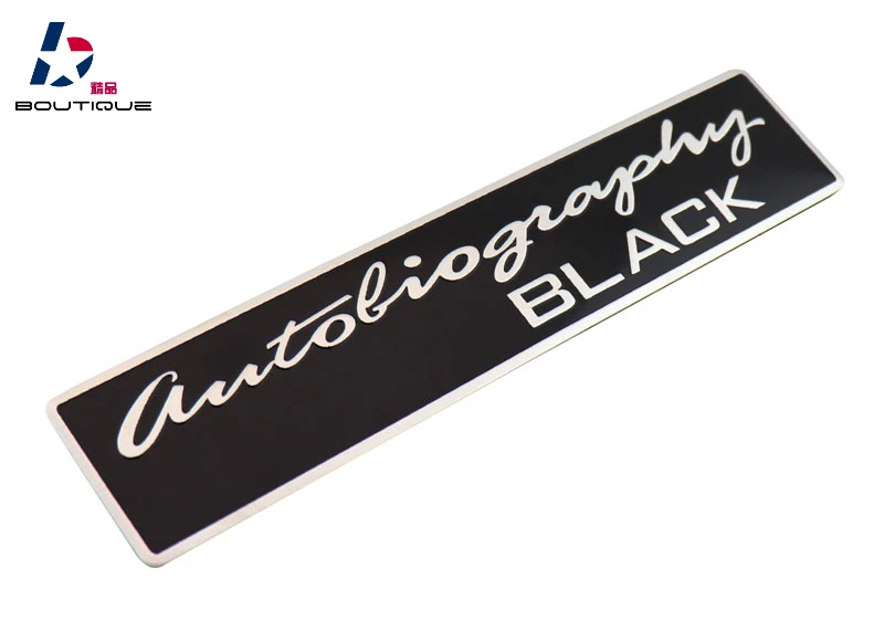Автобиография черного цвета для Range Rover L322 HSE SE эмблема задней двери знак Стикеры |