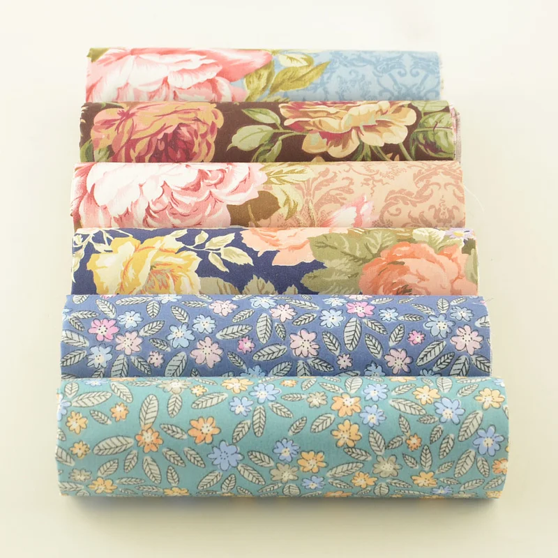 Booksew 100% хлопчатобумажная саржевая ткань измерители цветочный дизайн шитье