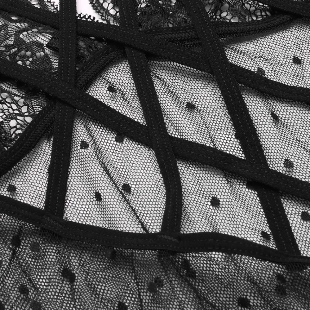 Avidlove кружевное белье сексуальный эротический тедди боди для женщин со спагетти-бретельками, нижнее белье, ночная одежда, сексуальный костюм порно.