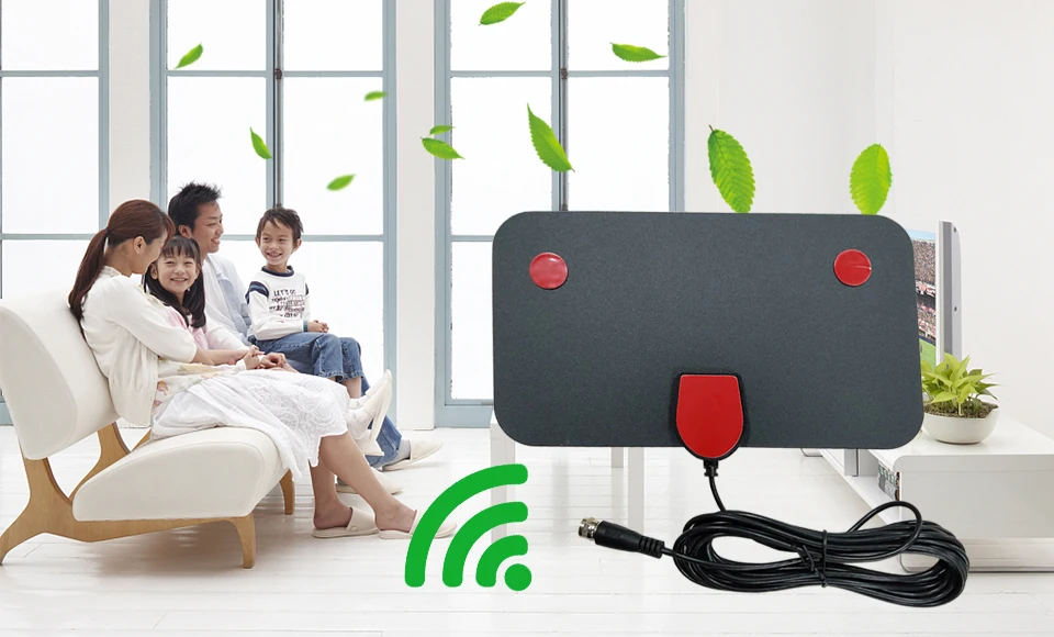 Телевизионная антенна Антенна внутренняя цифровая наружная hdtv hqclear рецептор наружный усилитель hqclear amplificador hqclear wifi hd para de