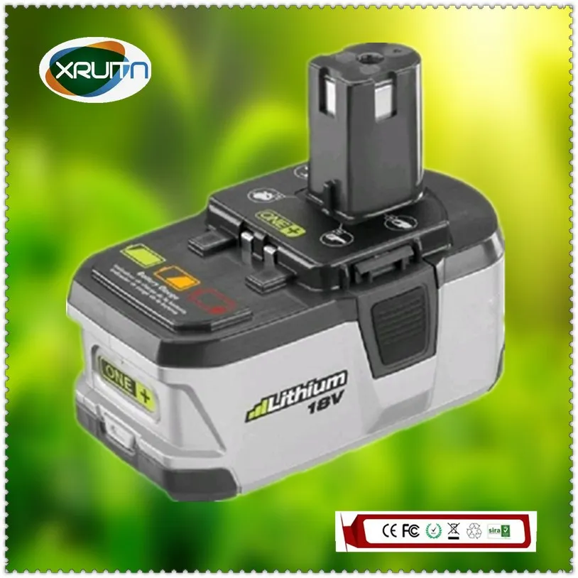 Бесплатная доставка оригинальный используется для Ryobi P104 18V 3.0Ah/3000mah