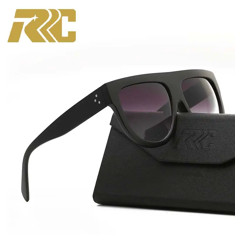 RRC UV400 Zonnebril Dames очки Luxe Merken Diamant gafas де сол женщин круглый Aviador|Женские