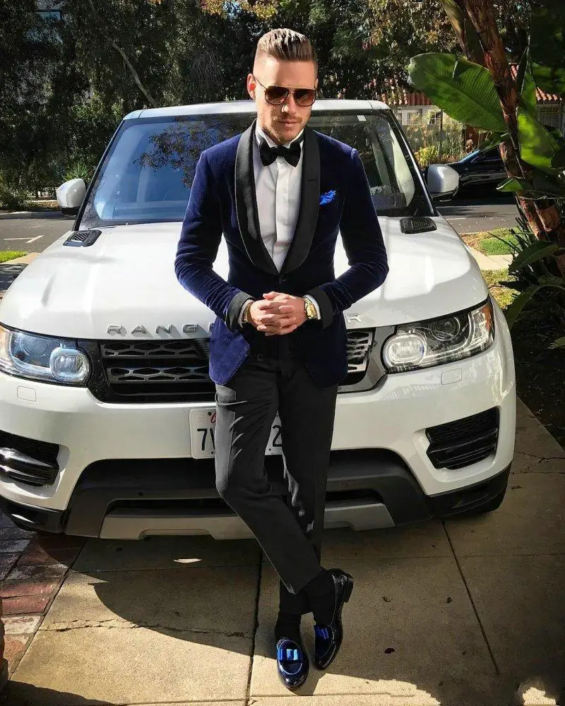 as picture Костюм Homme мужские свадебные костюмы модный дизайн в обтяжку черный цветочный смокинг двубортный мужской свадебный костюм жениха - Цвет: as picture