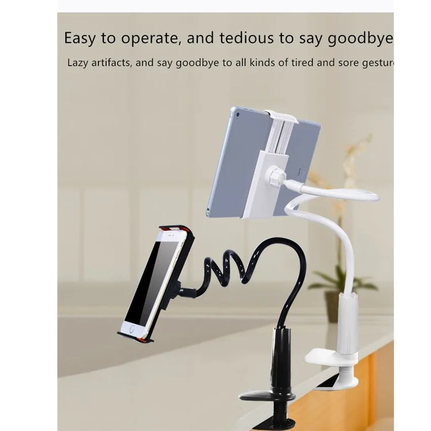 Держатель для планшета с поворотом на 360 градусов гибкий держатель телефона