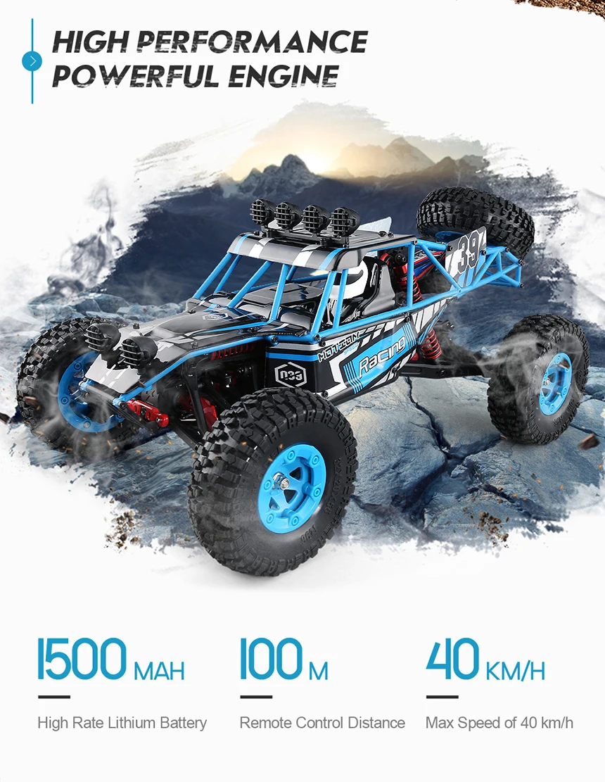 JJR/C Q39 1:12 4WD RC Внедорожник Грузовик RTR 35 км/ч быстрая скорость HIGHLANDER высокий крутящий момент для мальчиков детские подарки