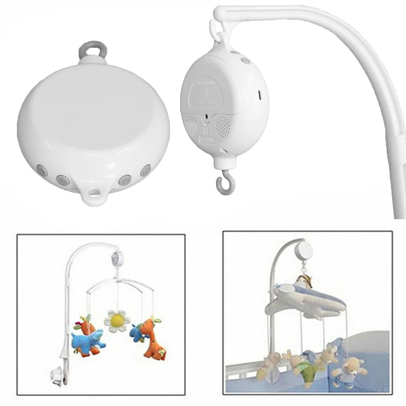 Детский новый 35 песен роторная детская Мобильная кроватка кровать игрушка