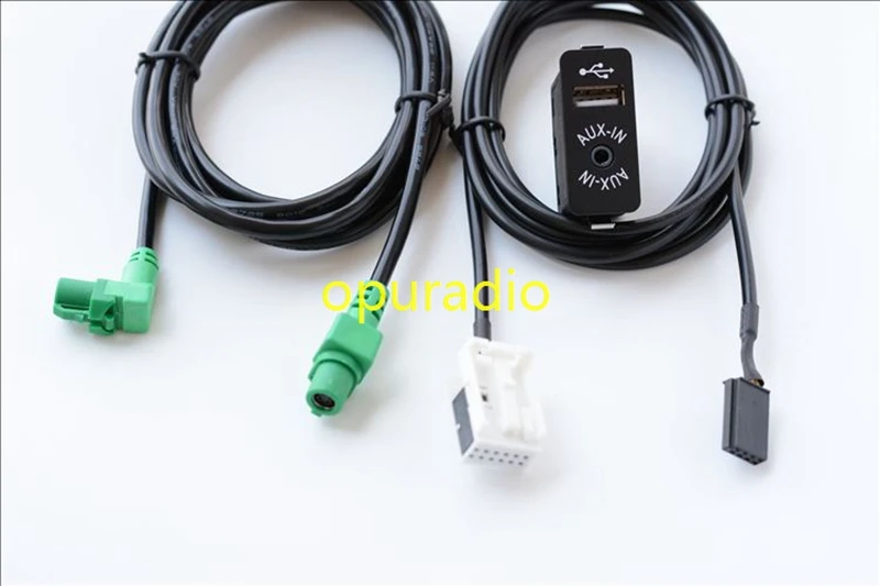 Совершенно новый кабель Opuradio для GPS-навигации USB разъем AUX штепсельная вилка
