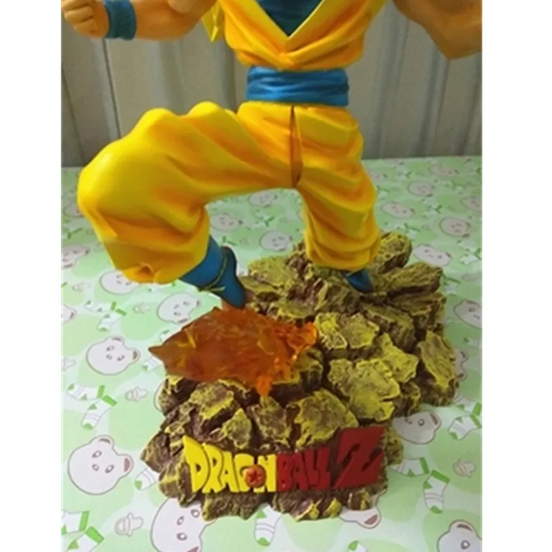 Dragon Ball Z Super Saiyan Kakarotto Son Goku GK статуя из смолы фигурка Коллекционная модель игрушки X257