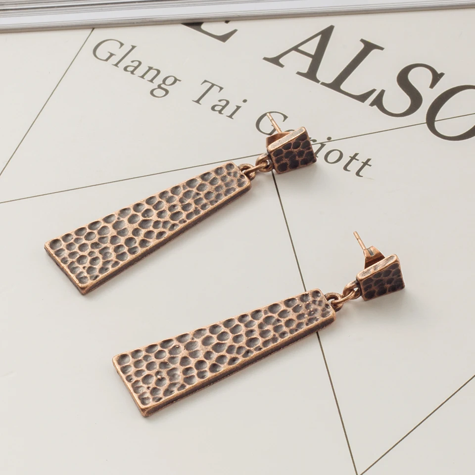 Женский винтажный античный сплав Подвеска для сережек Висячие женские серьги