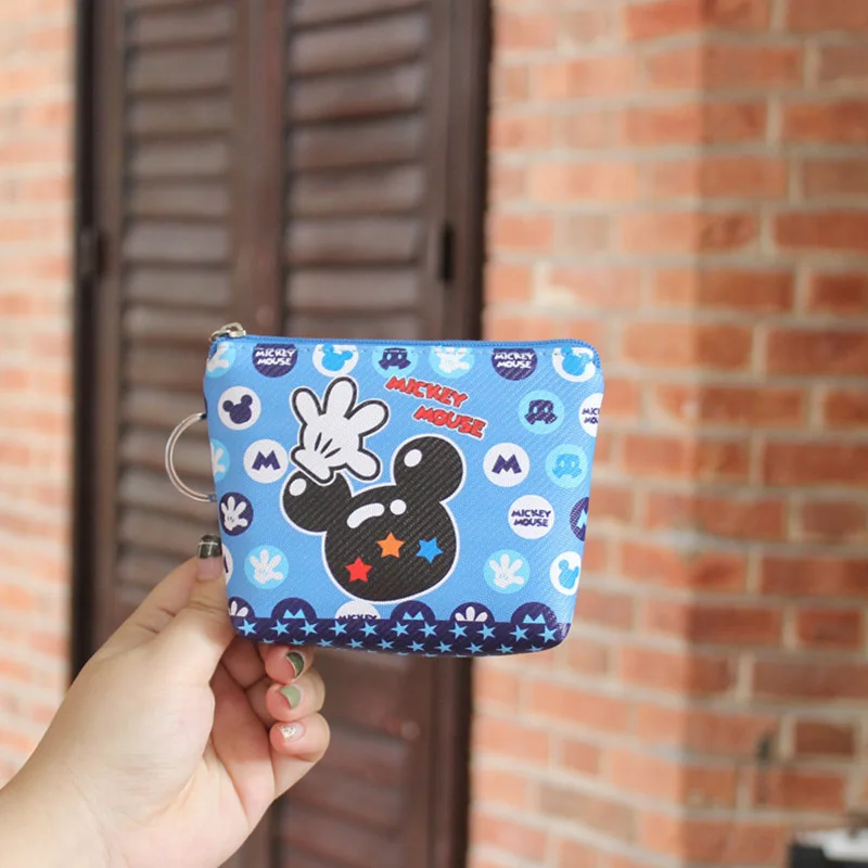 Disney мультфильм Микки Маус короткий женский кошелек девочка игрушка Сумка